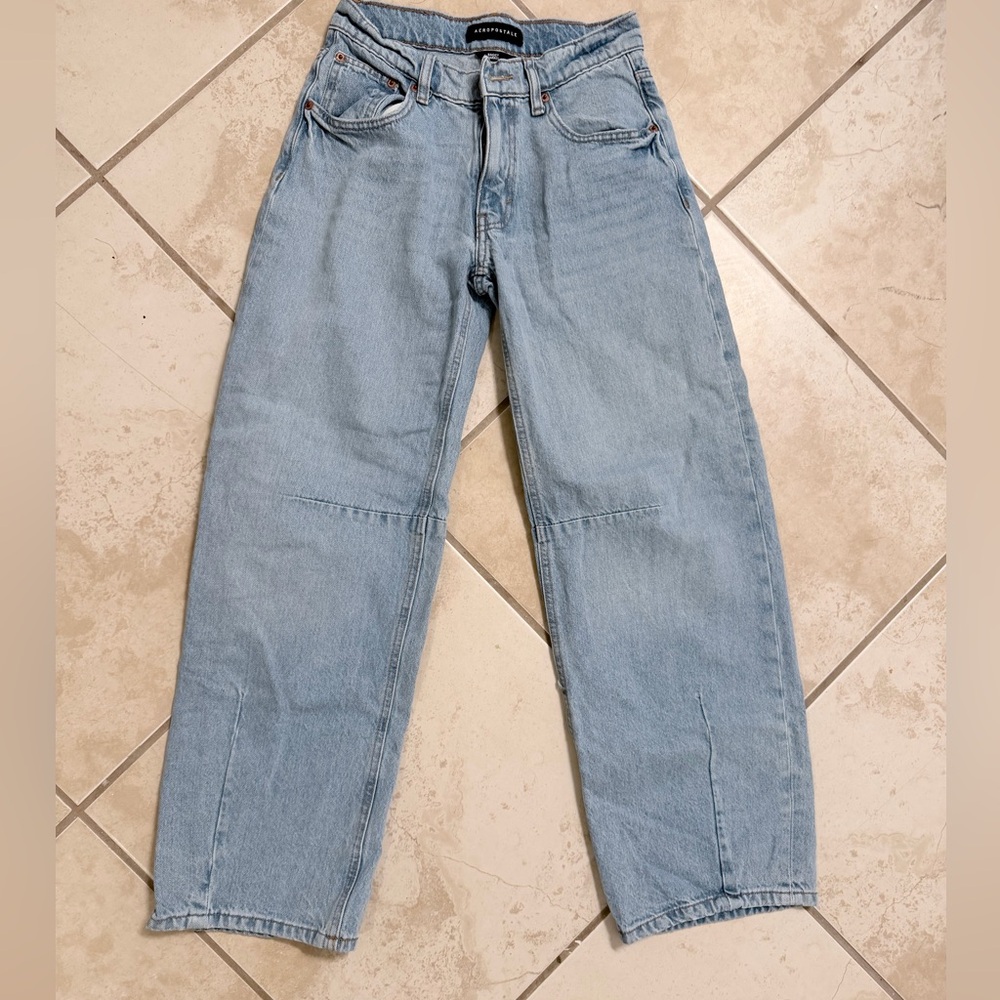 Aeropostale Light Blue Relaxed Jeans